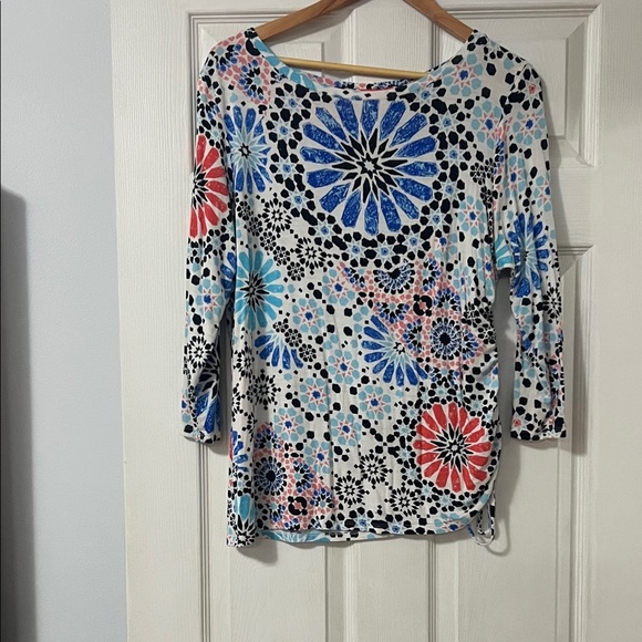 Ruby Rd. Tops - Ruby Rd. Multicolor Floral Long Sleeve Top